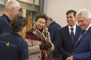 Spirit Yachts | Blog | A FESTIVE VISIT FROM HRH THE PRINCESS ROYAL