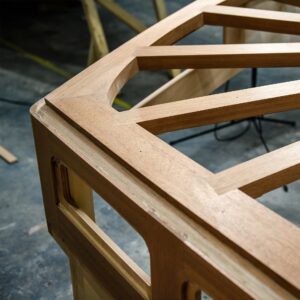 Spirit Yachts | About us | Close up detail of Spirit's Craftsmanship