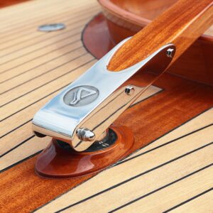 Spirit Yachts | Design | Close up detail of Spirit's Craftsmanship and finishing touches