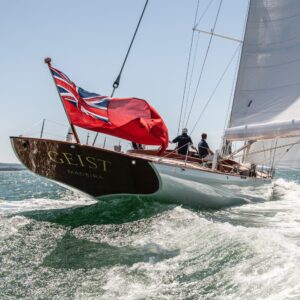 Spirit Yachts | Design | Spirit 110 sailing through the ocean