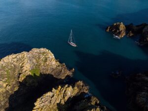 C72 | Aerial Shot | Spirit Yachts