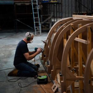 Spirit Yachts | Craftsmanship | Ring frame | Luke Dorey Photography