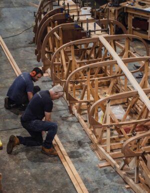 Spirit Yachts | Craftsmanship | Hand Crafted Yacht Frame | Luke Dorey Photography