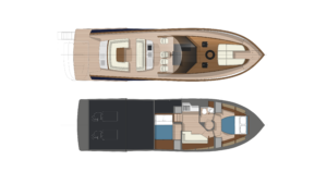 P50 Sport | General Arrangement | Spirit Yachts